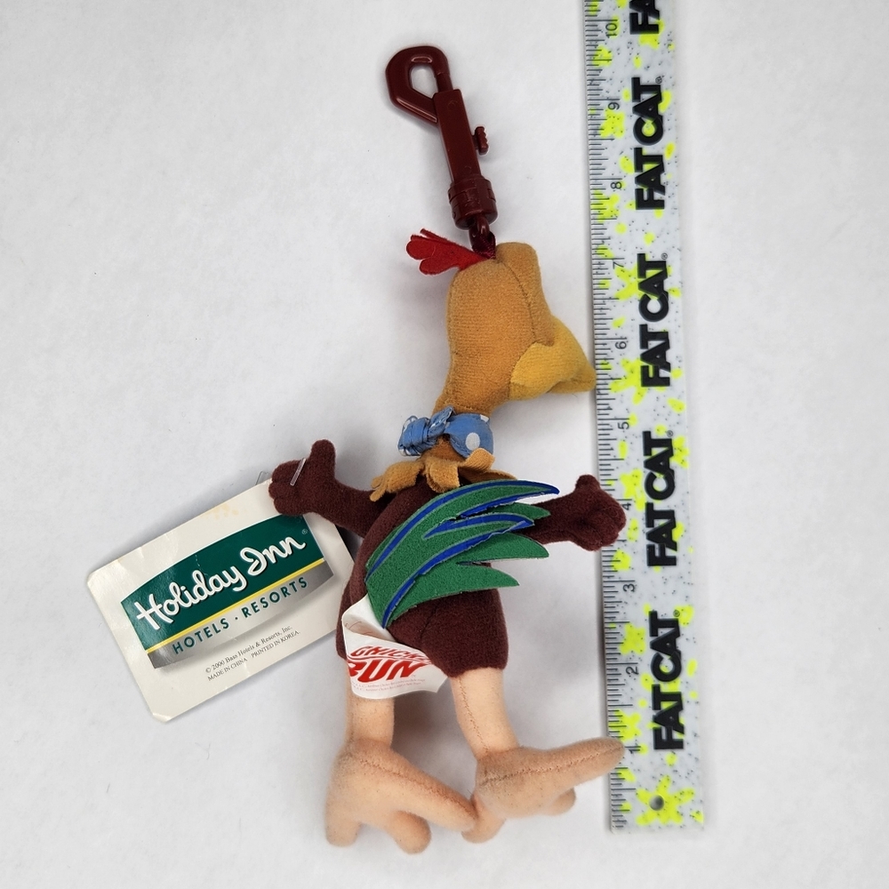 Vintage Chicken Run Plush Keychain Backpack Clip Movie Collectible Toy - Picture 2 of 2